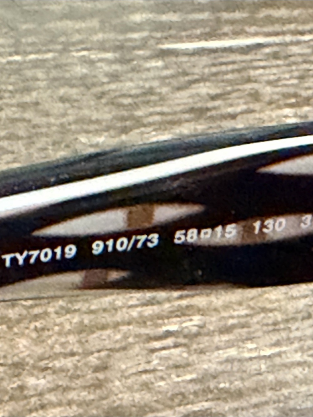 Tory Burch Women's Black Oval Sunglasses - Picture 6 of 6